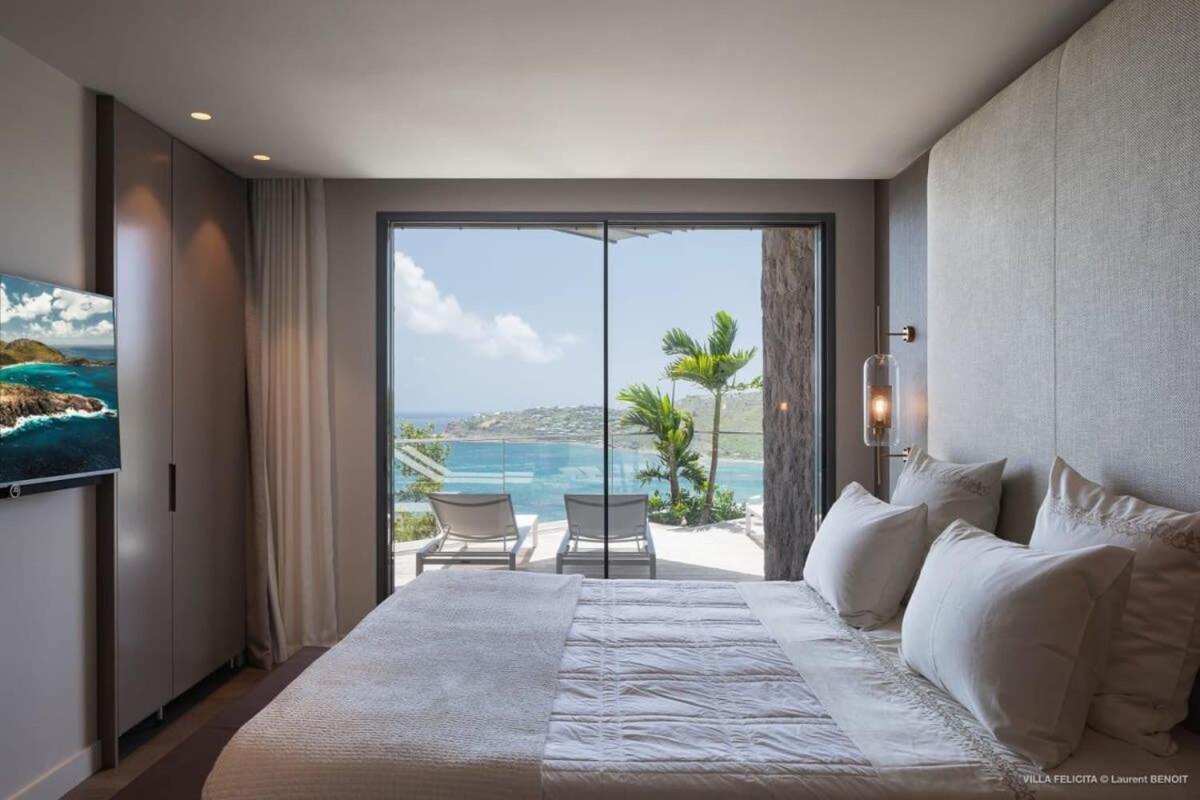 On A Hill Side Villa With Superb Amenities St. Barthelemy Exterior photo